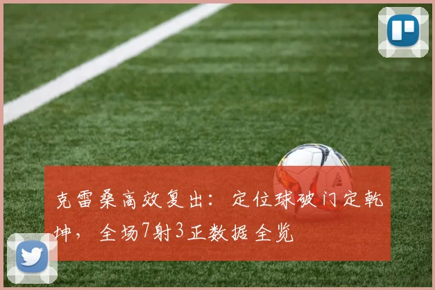 克雷桑高效复出：定位球破门定乾坤，全场7射3正数据全览